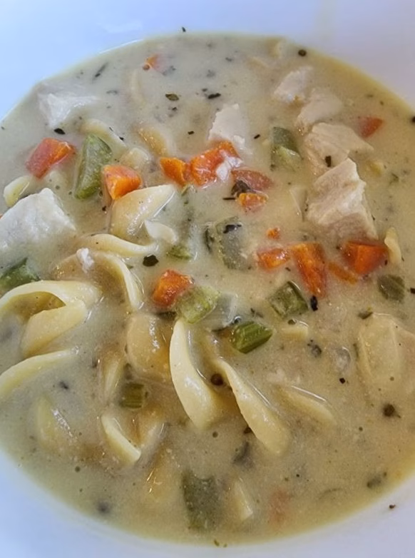 Mom's Creamy Noodle Soup