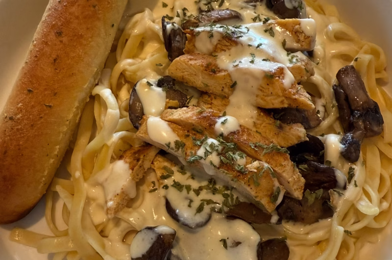 Blackened Chicken Alfredo